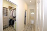 His & Hers Separate Walk-in Closets